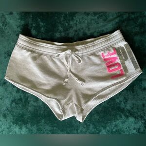 PINK Victoria’s Secret LOVE PINK bling sequin shorts